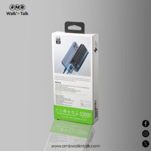 AMB POWER BANK 30W, 23000MAH